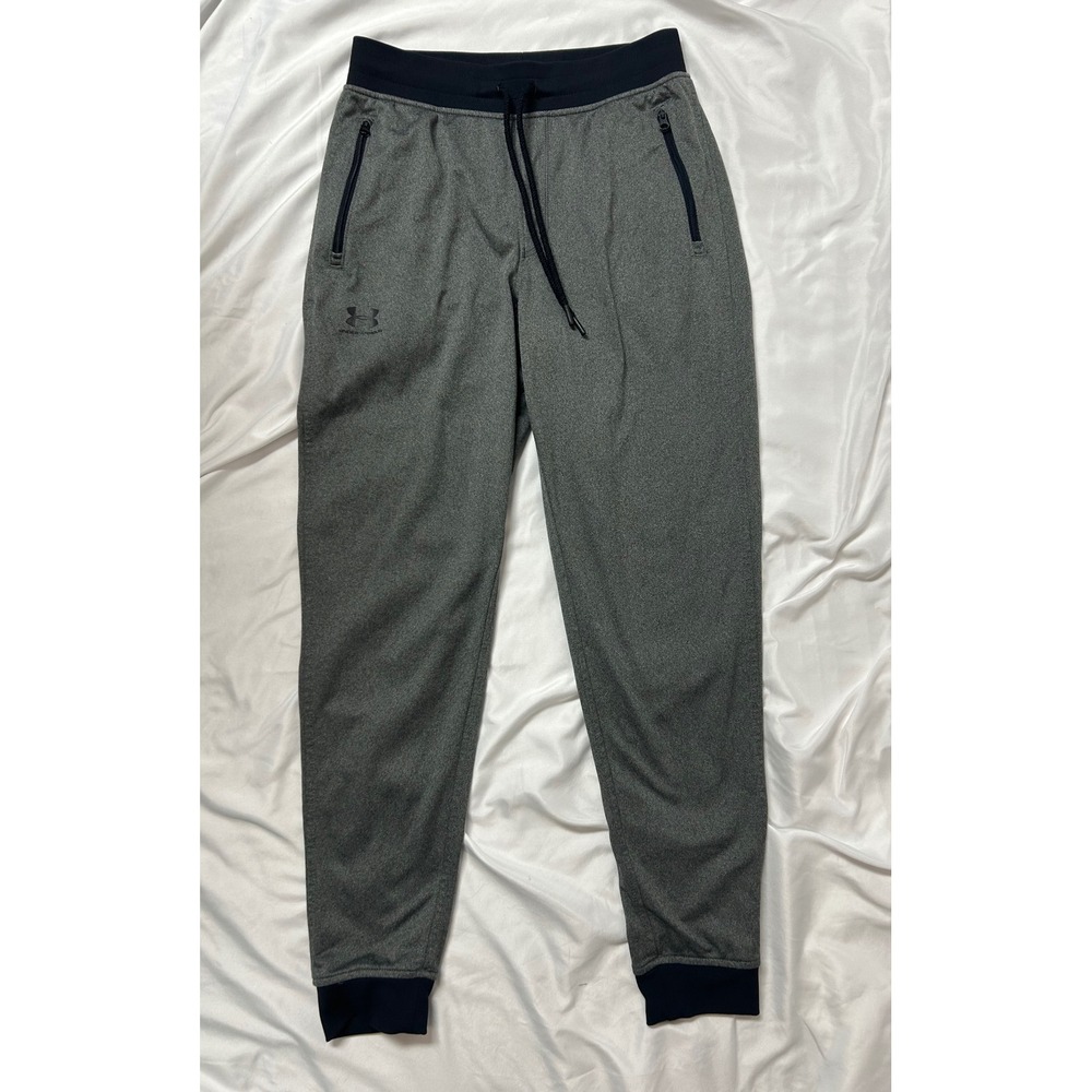 Under Armour Mens Sportstyle Joggers Gray Loose Fit Sweatpants 1290261 Medium